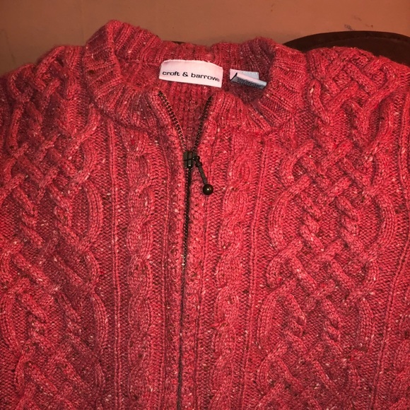 Croft & Barrows zip up cardigan - Picture 4 of 5